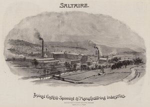 Reklám, Saltaire alkotó: William Lionel Wyllie